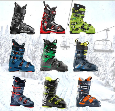 Proskiguy Men's Ski boots from Dalbello, Atomic, Nordica, Salomon, Rossignol, Lange, K2, Head, Tecnica