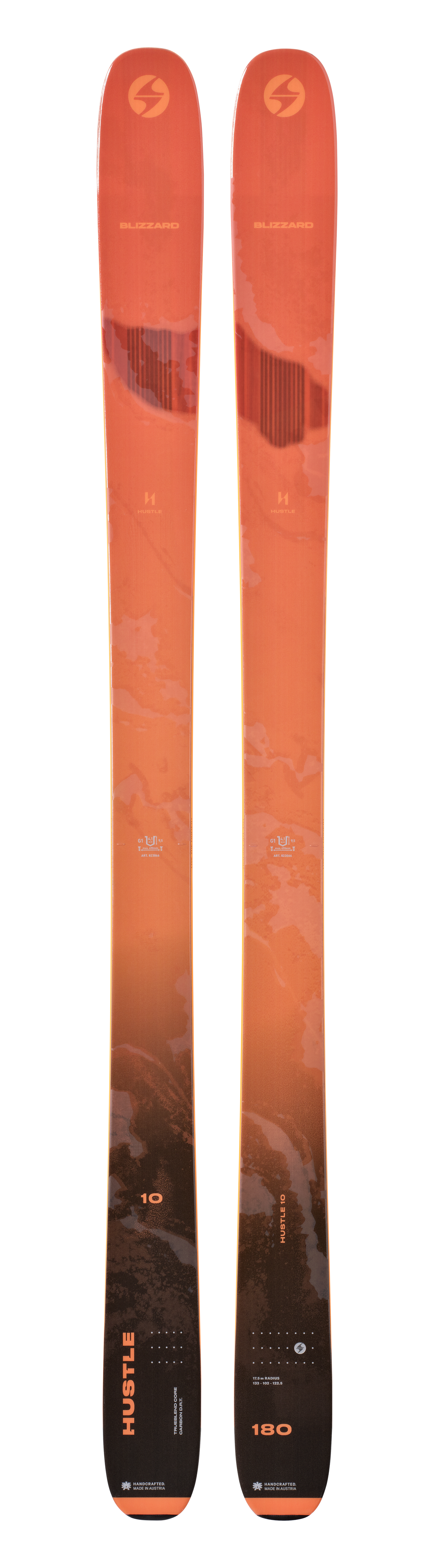 Blizzard Hustle 10 skis.