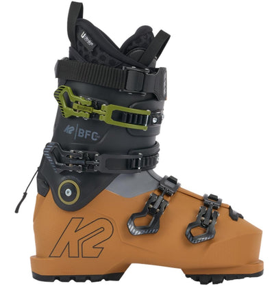 K2 BFC 130 men's downhill snow ski boots side view