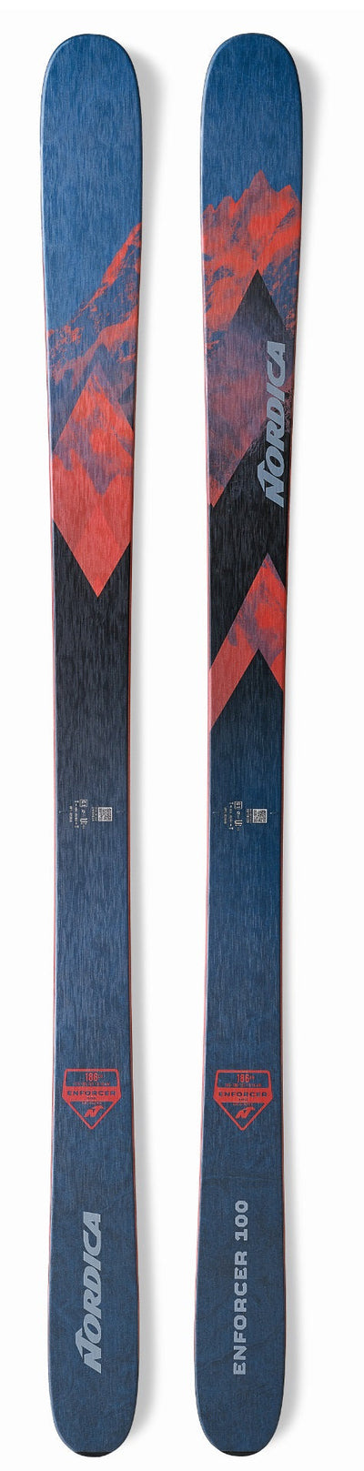 Nordica Enforcer 100 Snow Skis w- Attack 14 Bindings