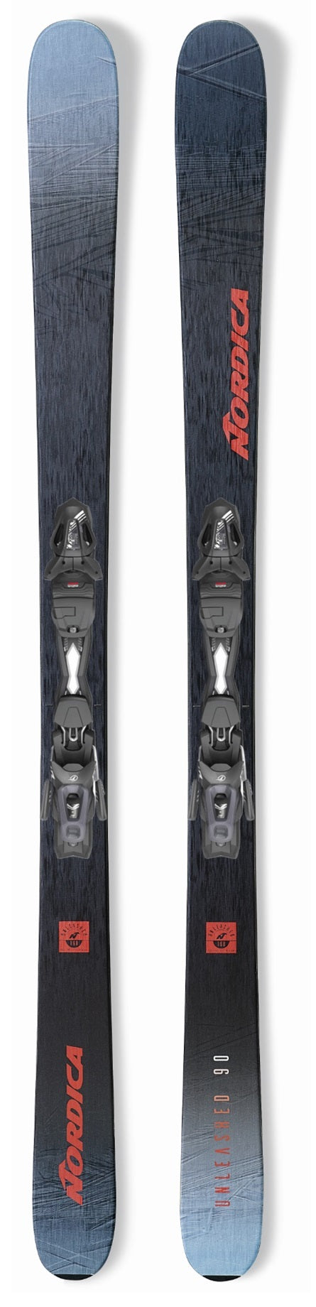 Nordica Unleashed 90 Snow skis with Bindings 2023 (SAVE 50% on BINDINGS)