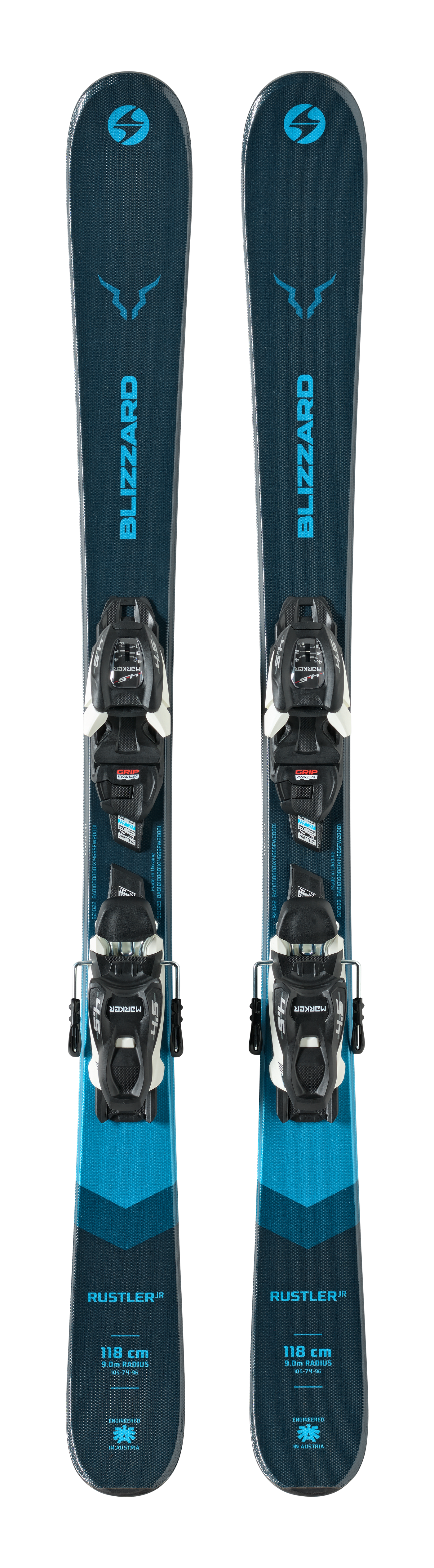 2023 Blizzard Rustler Twin Snow Skis with Marker FDT 7.0 Bindings