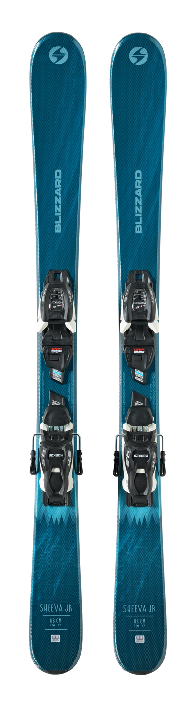 Blizzard Sheeva Twin Junior Snow Skis with Marker FDT bindings