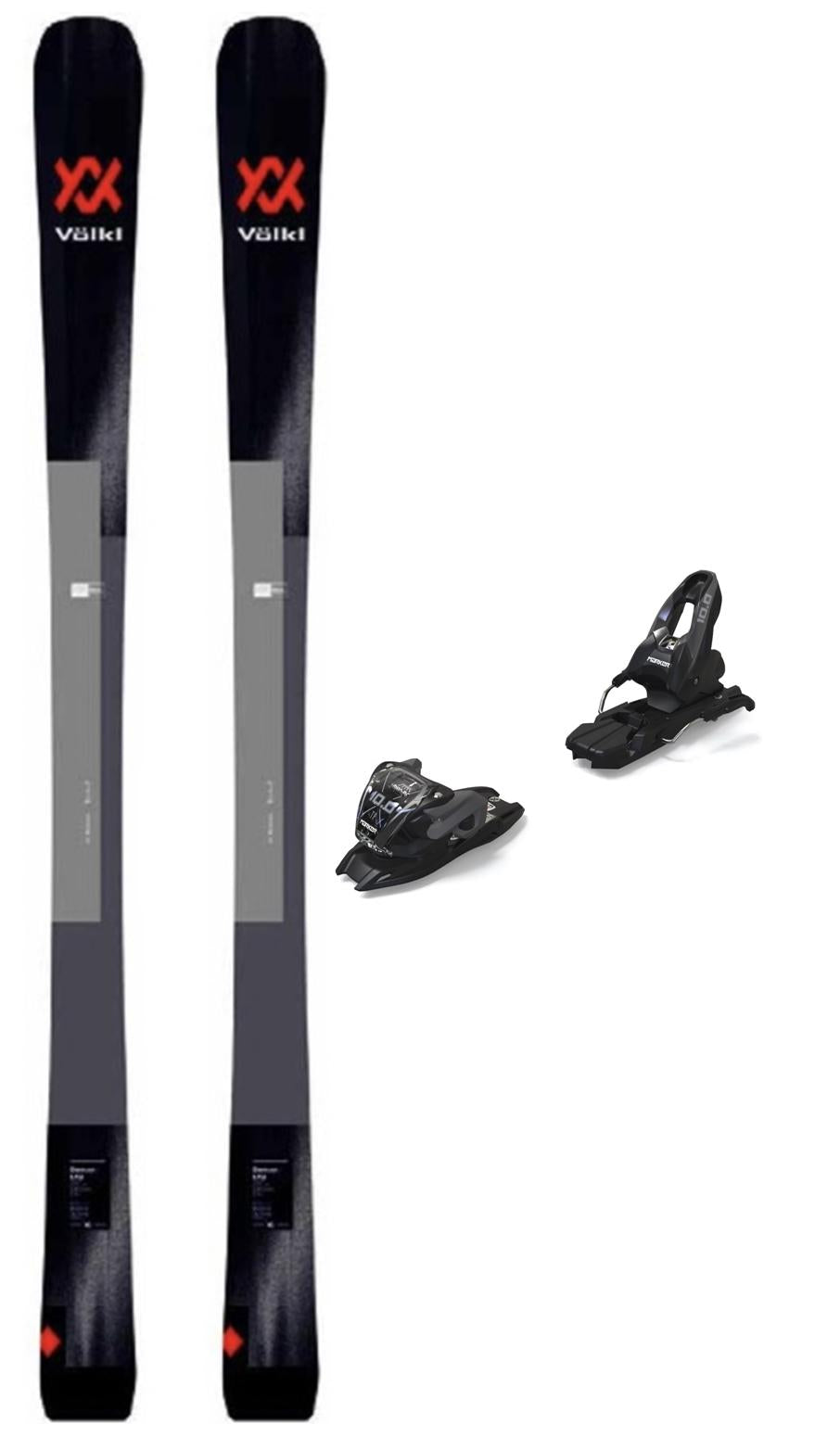 2023 Volkl Deacon 72 Snow Skis with Marker vMmotion 10 Bindings