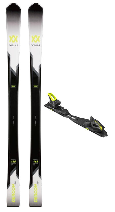 Volkl Deacon 8.0 Snow Skis with PR10 Bindings 2023