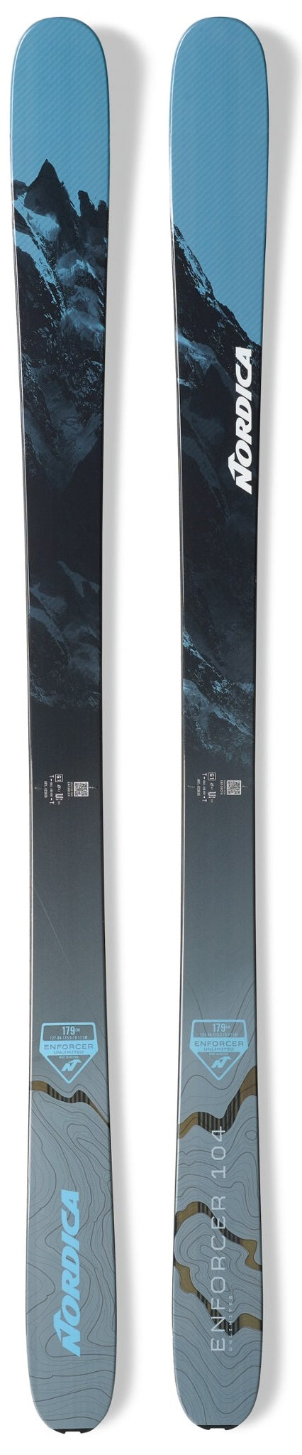 2023 Nordica Enforcer 104 Unlimited Snow Skis