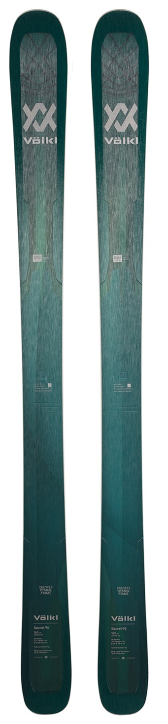 2023 Volkl Secret 96 Ladies' Snow Skis