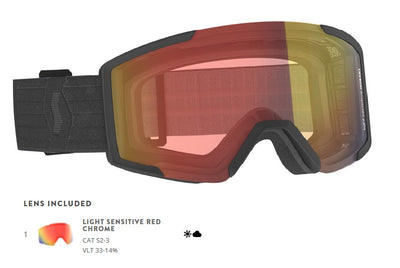 Scott Shield LS Light Sensitive Goggles