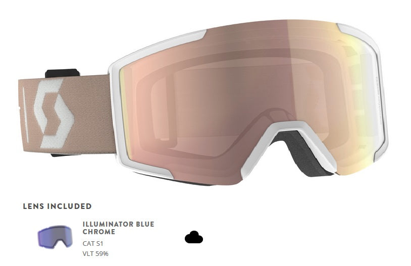 Scott Shield Goggles with Enhancer lens